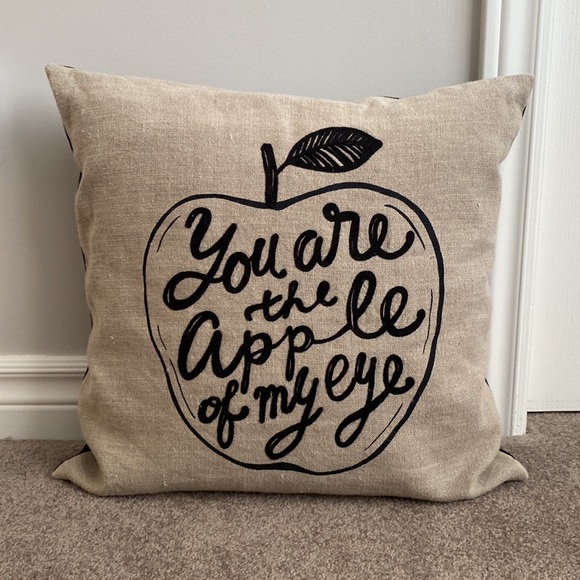 Indigo/Chapters - "You are the Apple of My Eye" Pillow - Picture 5 of 6